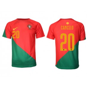 Maillot de foot le Portugal Joao Cancelo #20 Domicile Monde 2022 Manches Courte